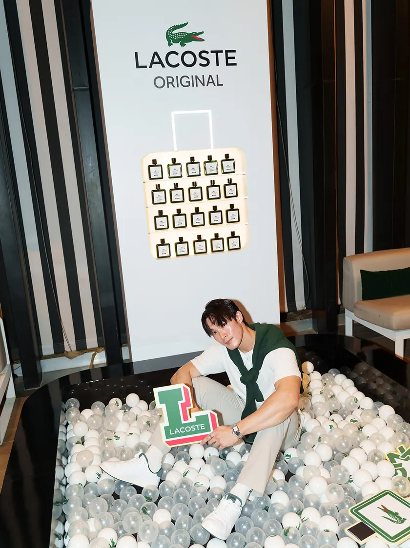A brand installation built to be played with